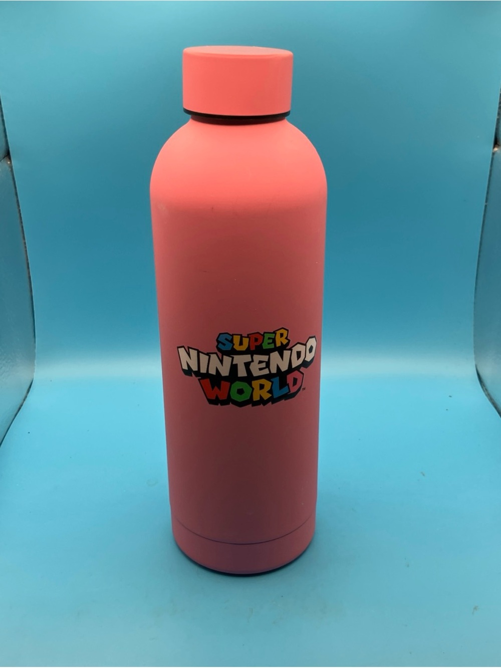 Universal Studios Super Nintendo World Pink Stainless Steel bottle